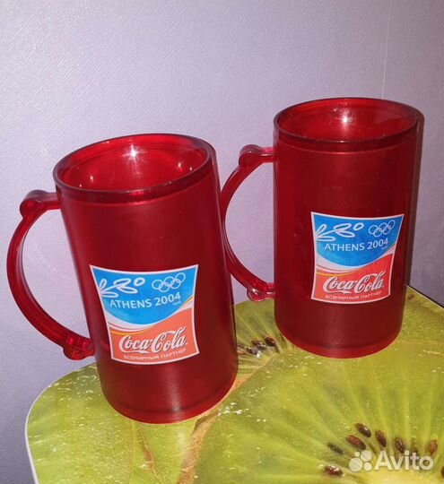 Кружка Coca-Cola Athens 2004. Коллекционная