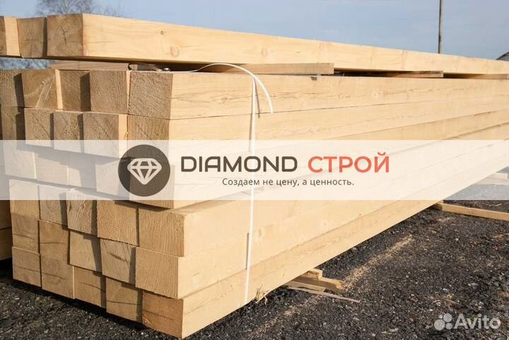 Обрезной брус от производителя