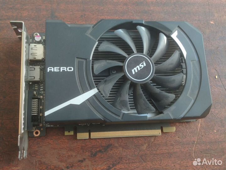 Видеокарта geforce gtx 1050 ti aero itx 4g ocv1