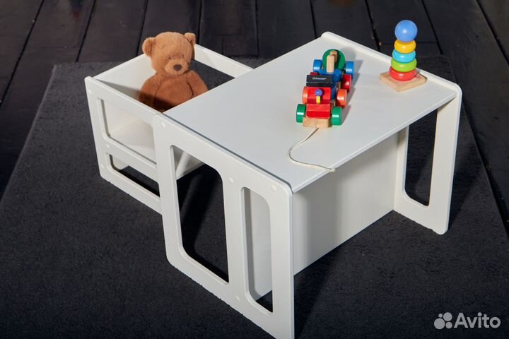 Детские стул и стол растущие / Монтессори мебель