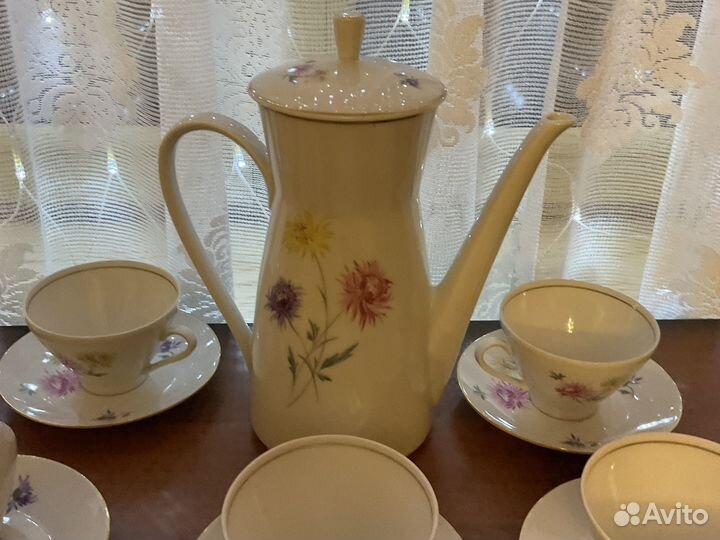 Кофейный сервиз ГДР СССР