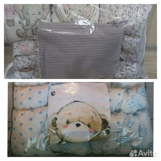 Комплект в детскую кроватку новые