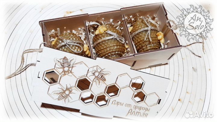 Свечи из вощины