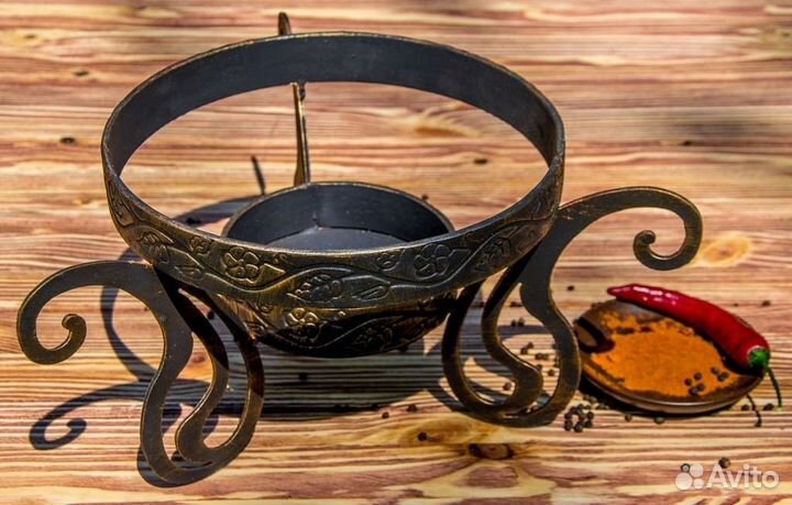 Подставка под Садж кованая Инь-Янь