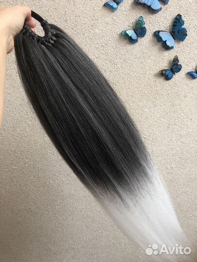 Хвост на резинке