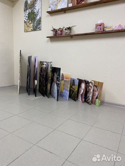 Печать фото на холсте