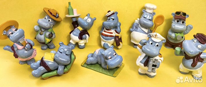 Серия бегемоты палубные киндер