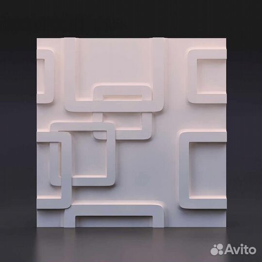 Гипсовая 3D панель 