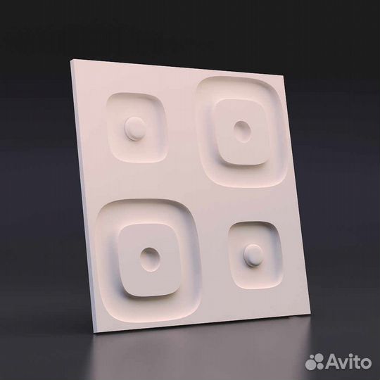 Гипсовая 3D панель 
