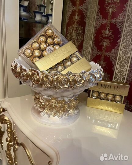 Фруктовница Ваза гипс