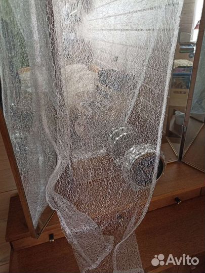 Занавески тюль на небольшое окно