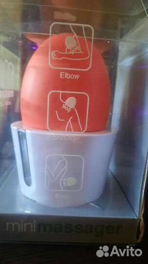 Мини массажер Oregon scientific с часами