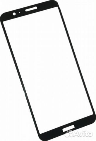 Защитное стекло для Huawei P smart Черное#5536