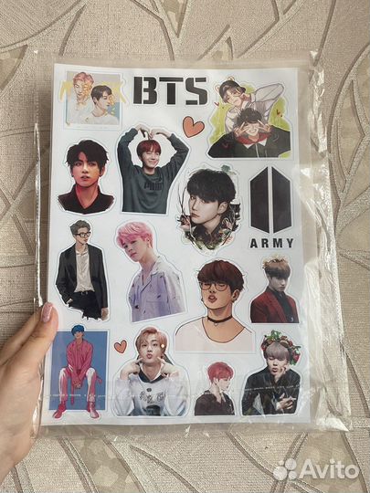 Наклейки BTS