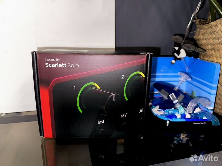 Аудиоинтерфейс Focusrite Scarlett Solo 4th Gen