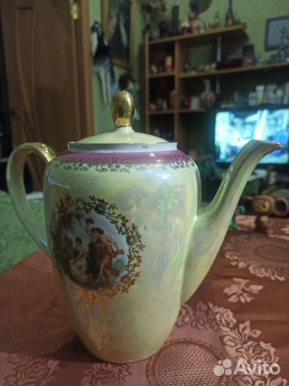 Кофейник перломутровый СССР