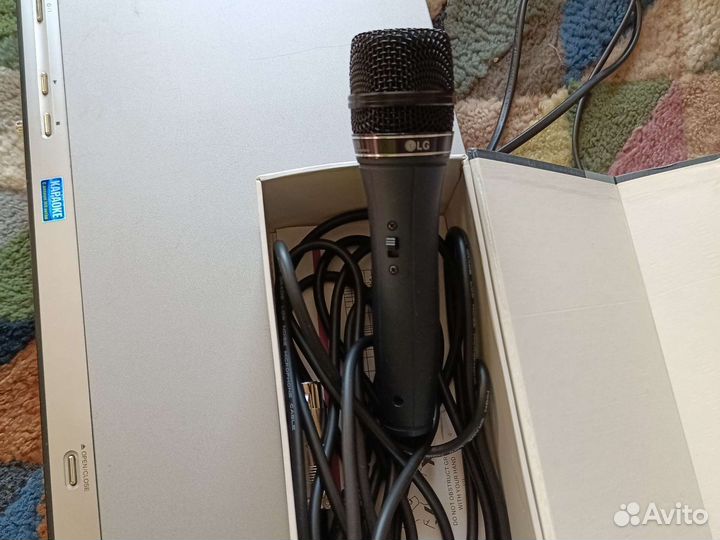 Dvd плеер с караоке lg