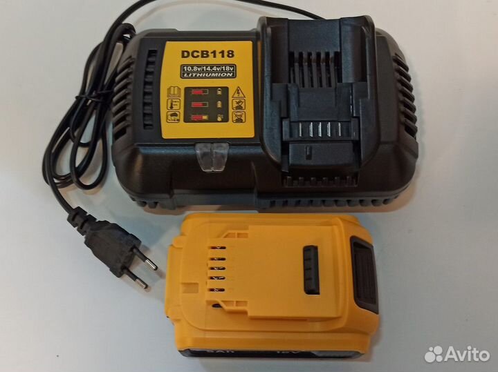 Аккумулятор для 18V инструмента Dewalt 5 Ah + зу