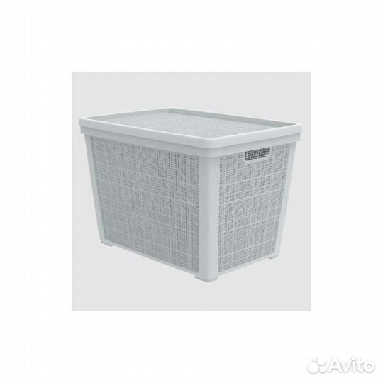 Корзина плетеная для хранения 65л (568400391мм)с