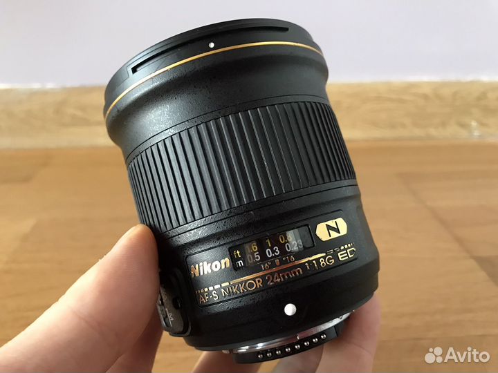 Nikon Afs 24mm f1.8G