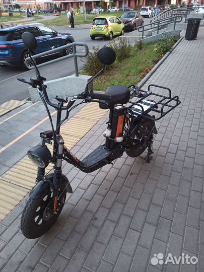 Monster электровелосипед курьера, аккумулятор 30а