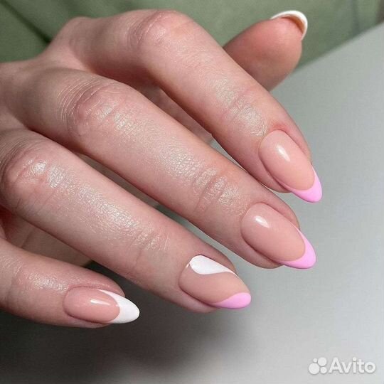 Наращивание ногтей,гель лак,маникюр