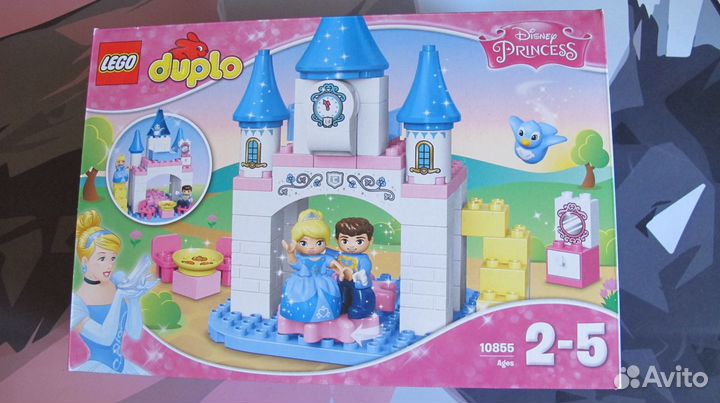 Новый Lego Duplo 10855 Волшебный замок Золушки
