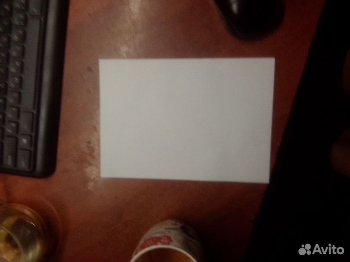 Листок бумаги. Просто лист