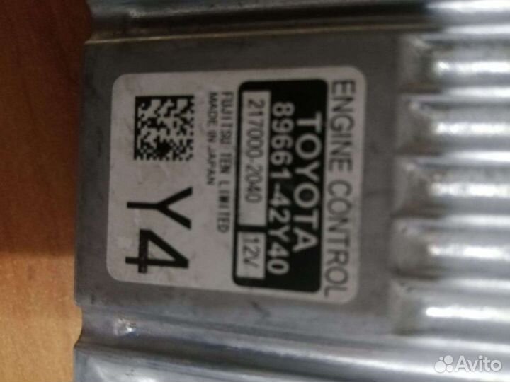 Блок эбу Тойота Рав 4 с 2015-2019г