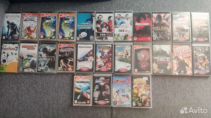 Игры PSP, наличие