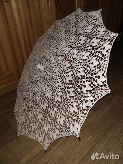 Вязаный крючком летний зонт