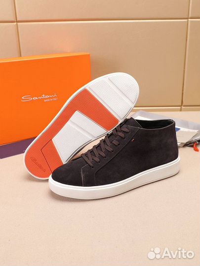 Полуботинки Santoni для успешных людей