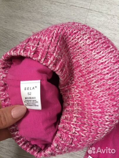 Комплект шапка, шарф Sela