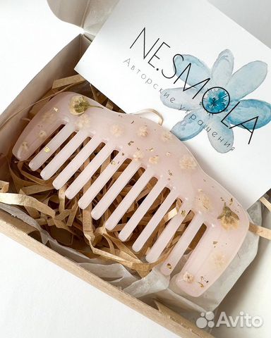 Гребень из эпоксидной смолы