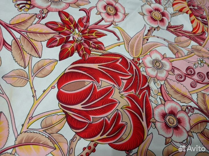 Платок шелковый винтаж kenzo италия