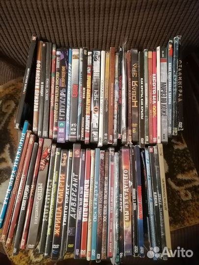Диски DVD из личной коллекции