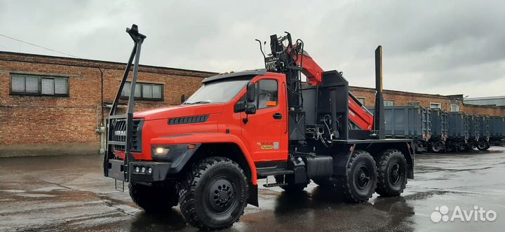 Урал 5557 с КМУ, 2024