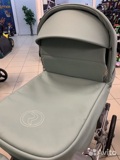 Коляска 2в1 Roan Coss Classic Хром 14 диаметр