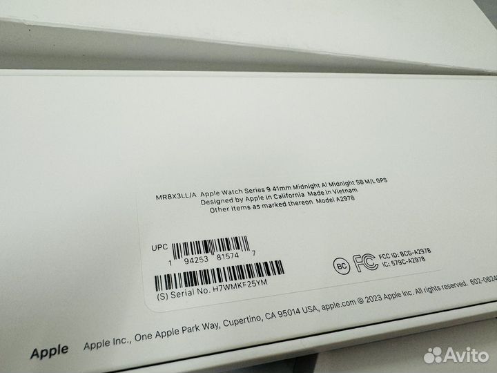 Apple watch 9 41mm Midnight