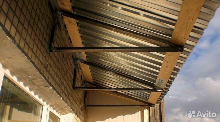 Балконная крыша