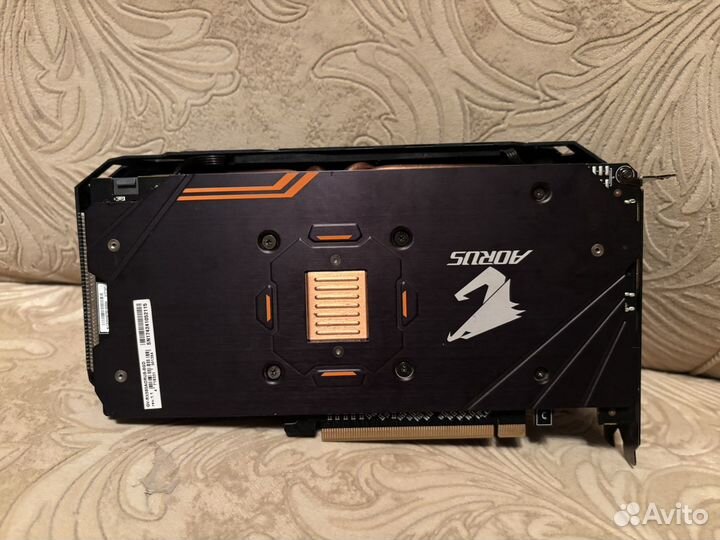 Видеокарта rx580 8gb aorus