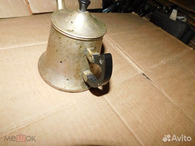 Старинный,мельхиоровый,заварочный чайник СССР