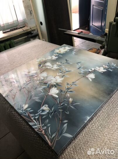 Картина на натуральном холсте