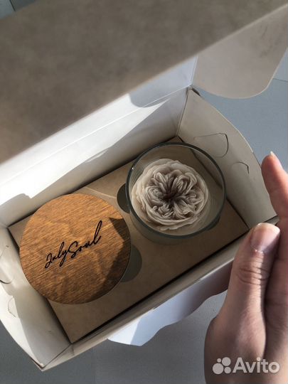 Крафт коробки с окошком - 2 вида