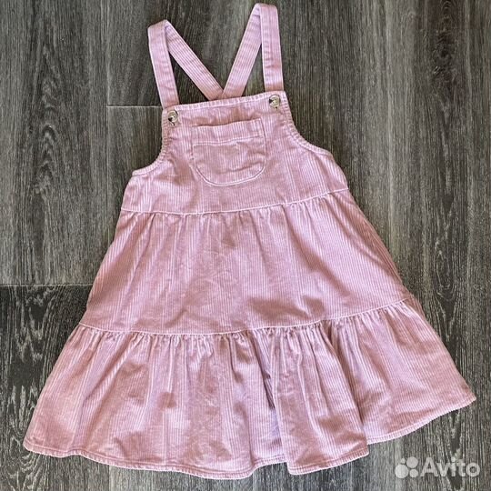 Брюки и сарафан вельвет 110-116