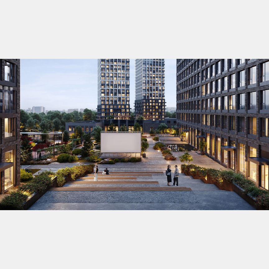 2-к. квартира, 71,9 м², 22/32 эт.