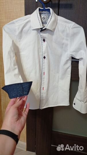 Рубашка для мальчика 128