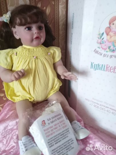Кукла Реборн 57 см
