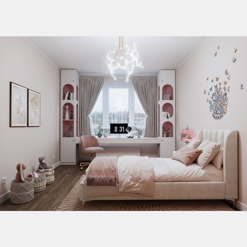 2-к. квартира, 61,8 м², 16/17 эт.