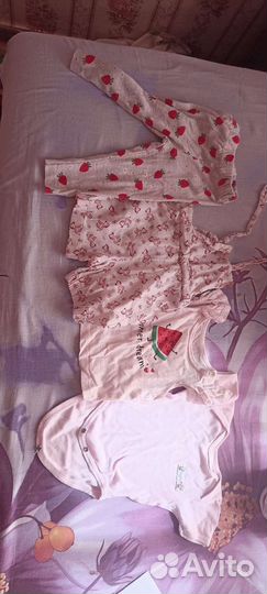 Детские вещи пакетом для девочек 74 80